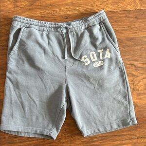 Men's Athletic Shorts - Blue/Gray Minnesota